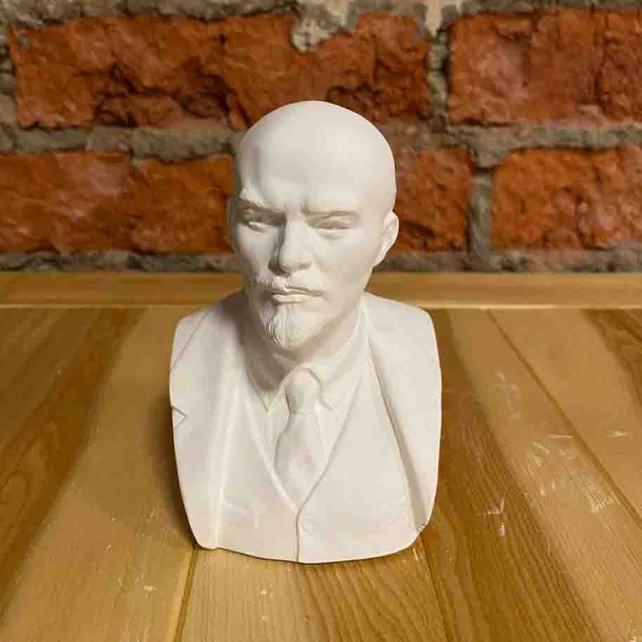 Гипсовый бюст « Владимир Ленин»